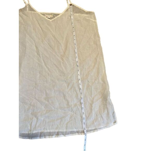 Roller Rabbit Women's Beige V-Neck Sleeveless Slip Dress Casual XL - Picture 7 of 8